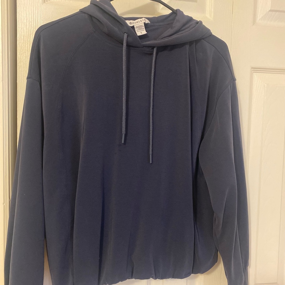 Athleta Bubble Hem Hoodie